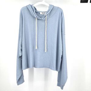 Double Zero Light Blue Hoodie